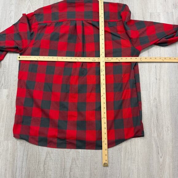 Dixxon Flannel Company Fifty Fifty Button Shirt Men's 2XL Red Buffalo Plaid - Picture 8 of 9
